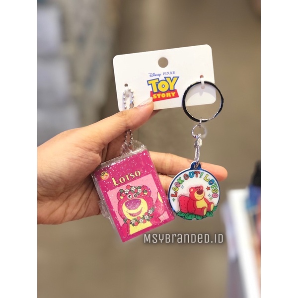 KEYCHAIN LOTSO TOY STORY COLLECTION GANTUNGAN KUNCI MINISO ALIEN BUZZ WOODY