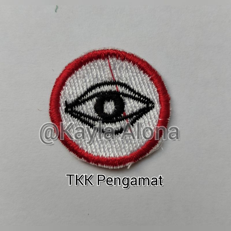 BET / BADGE TKK WAJIB PURWA PENGGALANG ( 1 PAKET = 10 TKK WAJIB )