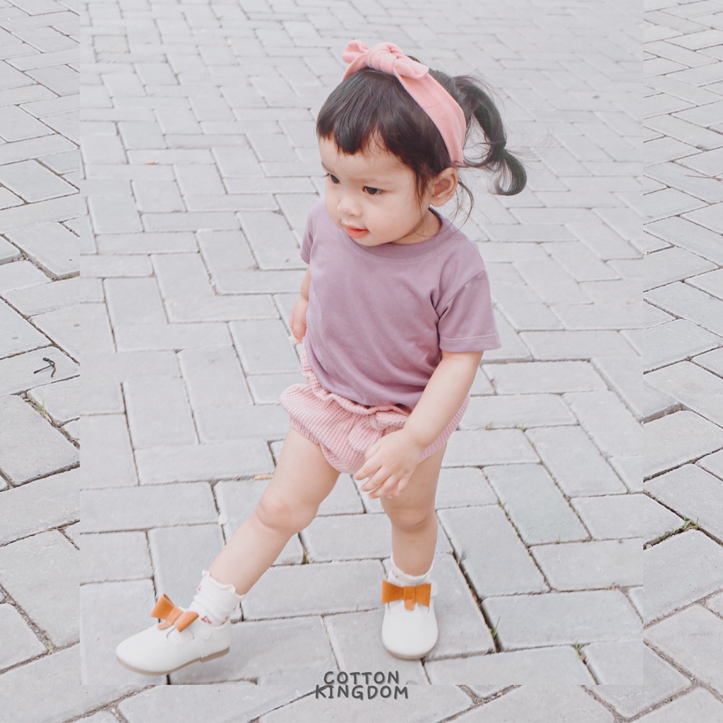 Cotton Kingdom Basic Tee Sakura Bloom Series - Kaos Anak / Atasan Anak / Kaos Bayi / Atasan Bayi