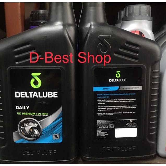 Oli deltalube 10W/40 - 1 LITER