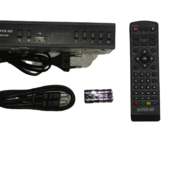 Set Top Box DVBT2 Super HD 168 Optus untuk siaran tv digital - TV Tabung