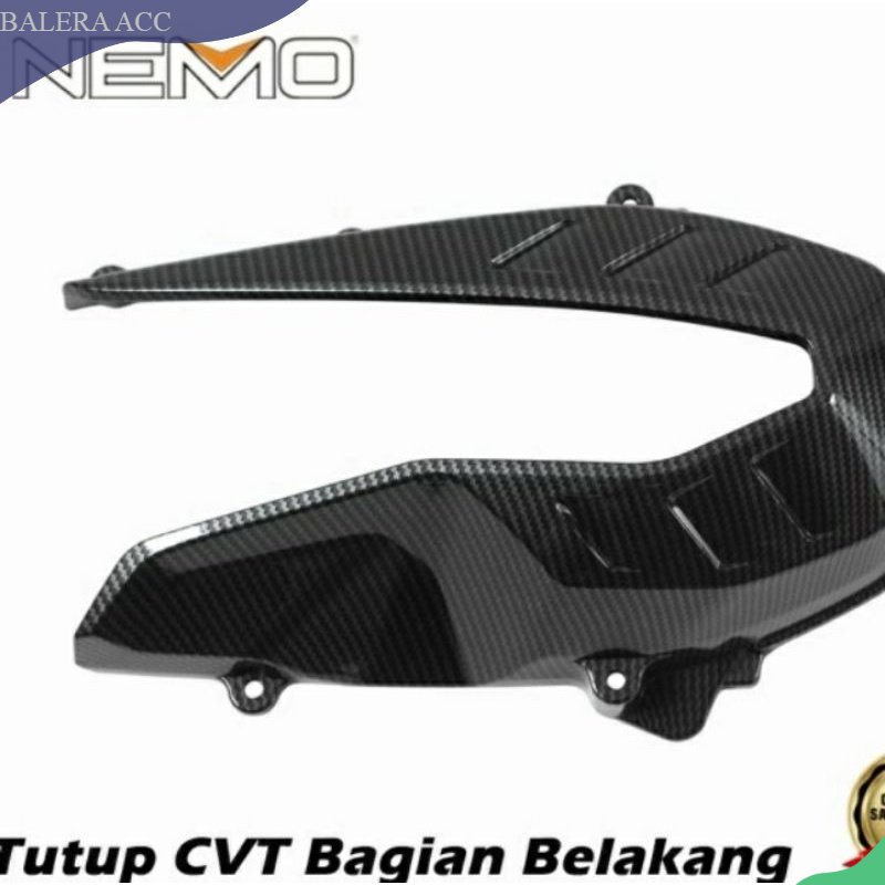 Cover CVT Grand Filano Carbon Depan Dan Belakang
