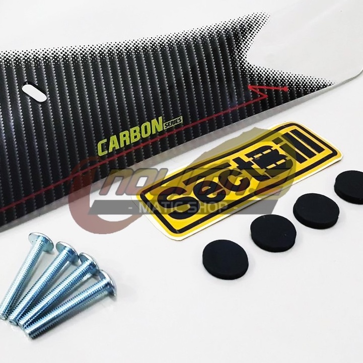 Windshield Sectbill Carbu Bubble Carbon Series Visor Yamaha NMAX OLD