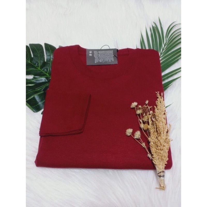 EP Kaos Rib tangan panjang harga ambiarr