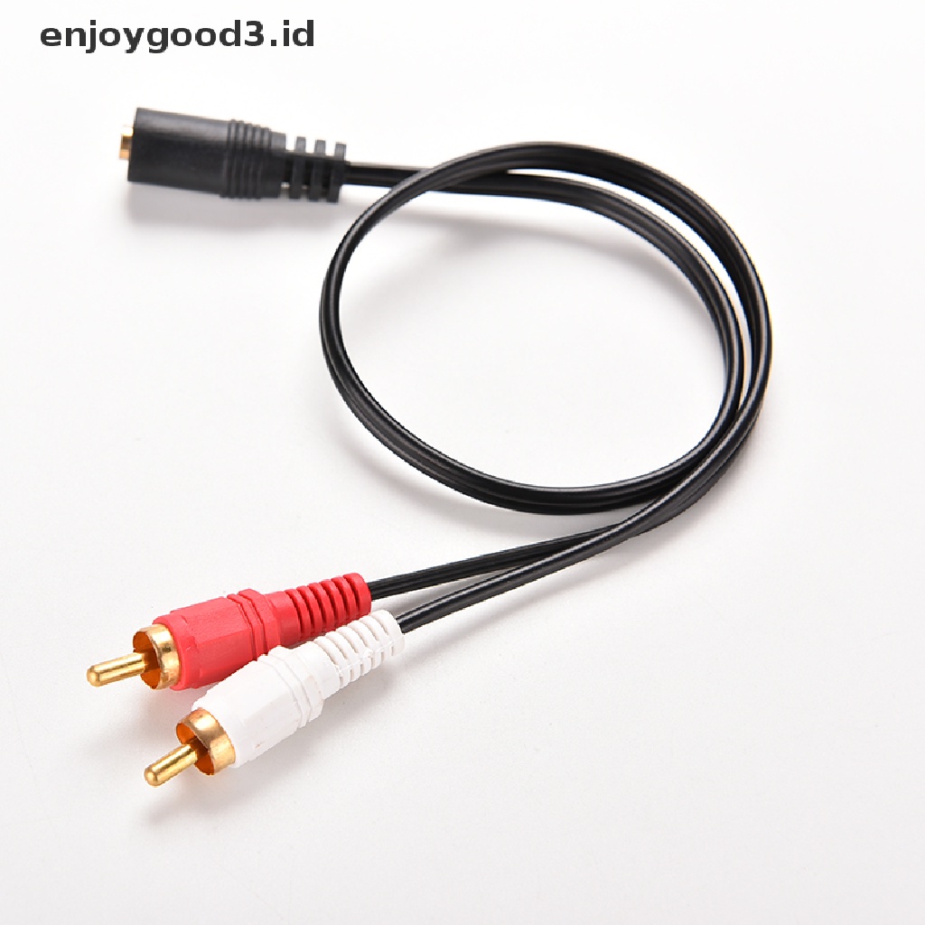 Adapter Konektor Jack Audio 3.5mm Female Ke 3.5mm Female F / F Stereo Untuk Headphone