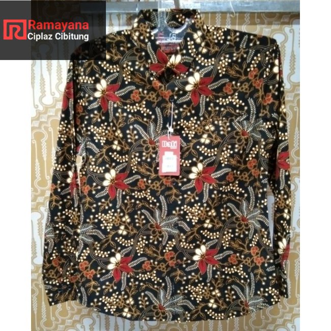 Batik Pria Slim Fit / Brand Original Batik Bali Lestari / Ramayana Cibitung