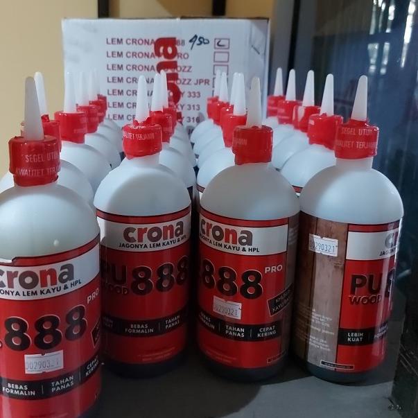 

lem crona pu 888 kayu basah 450gr