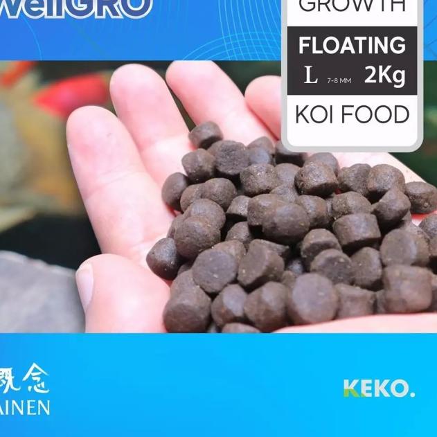 pakan koi wellgro growth 2 kg L