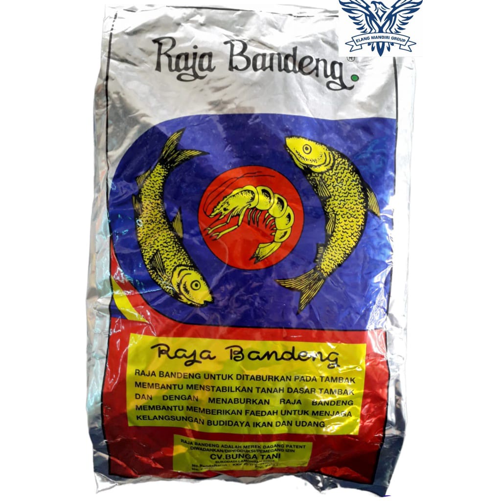 Raja Bandeng 2,5 kg Pakan Ikan Penumbuh Plangton Plankton
