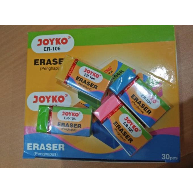 

Sale PENGHAPUS JOYKO MEDIUM / SEDANG ( STIP / ERASER ) ER-106 (1 PAK) /ALAT TULIS AESTHETIC/ALAT TULIS SEKOLAH/ALAT TULIS SET/ALAT TULIS LENGKAP/ALAT TULIS ANAK/ALAT TULIS LUCU