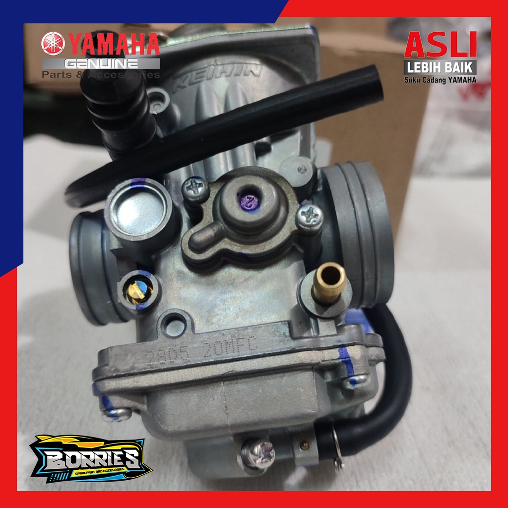 KARBU KARBURATOR ASSY MIO SPORTY LAMA SMILE ORIGINAL ORI YAMAHA 28D-E4901-20