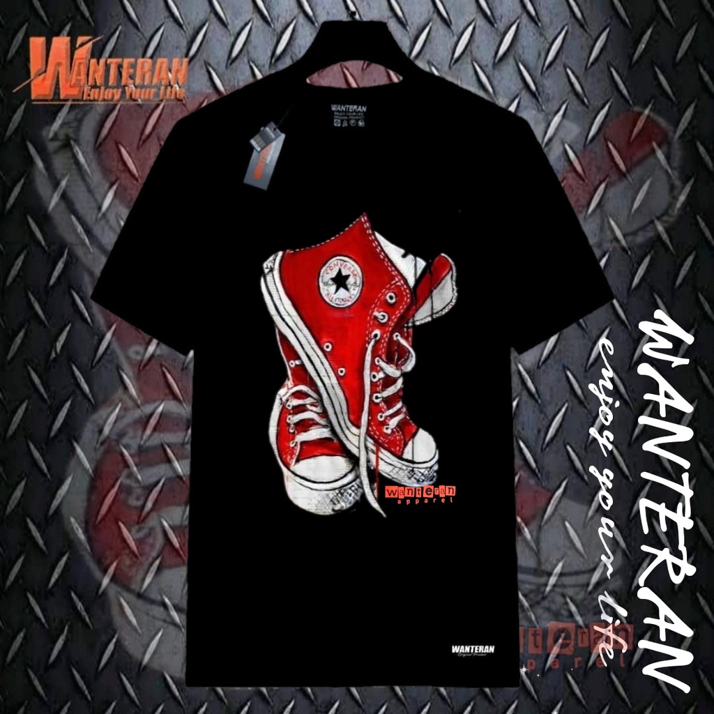 Kaos Distro Pria Original Bandung Baju Distro Cowok Warna Hitam