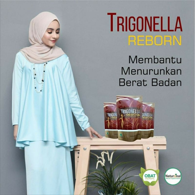 Trigonella Reborn/Penurun Berat Badan/Pelangsing herbal/