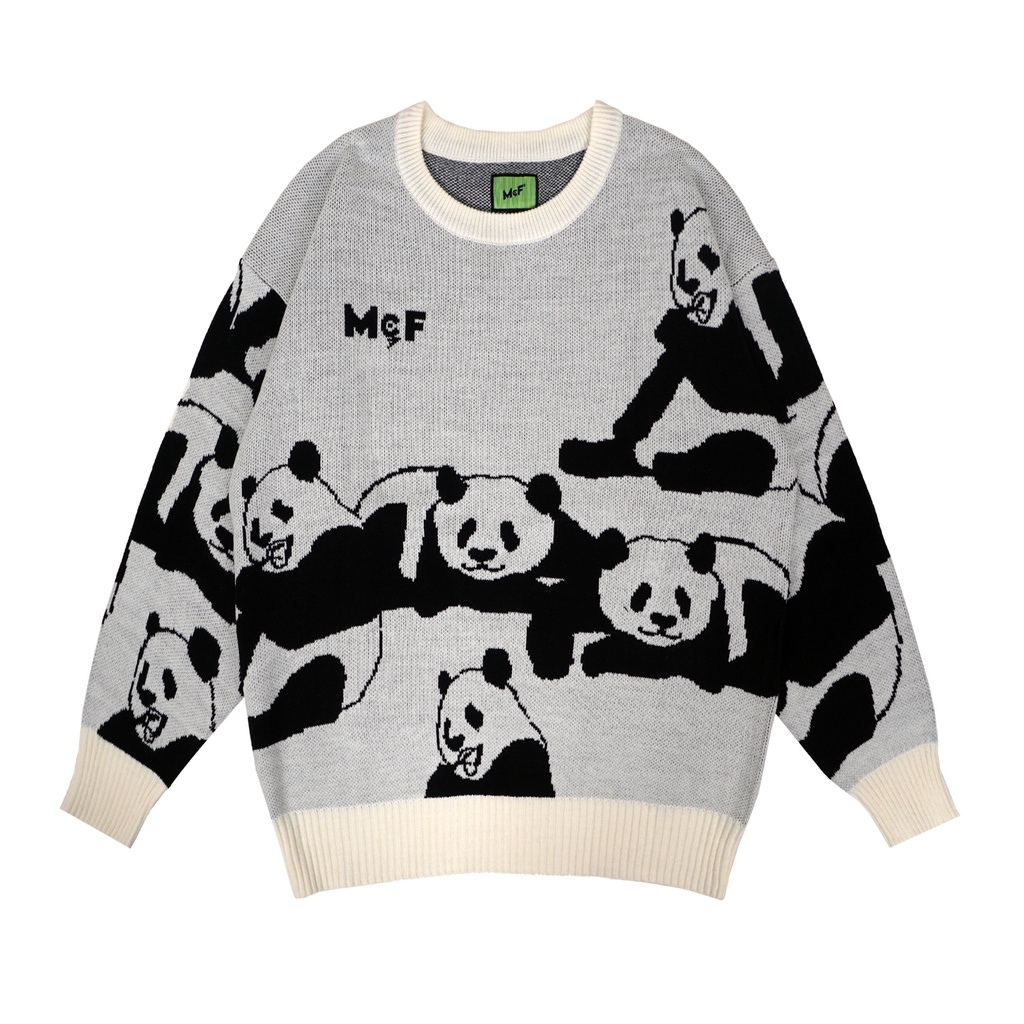 MF KNIT SWEATER // PANDA
