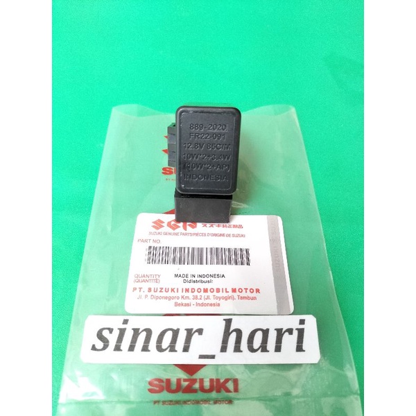 PLASER SEN RILAY SEN SETANDAR SUZUKI ORIGINAL SMESH LAMA SOSUN LAMA 110-125 SATRIA FU 150   SEMUA MOTOR COCOK UNIVERSAL