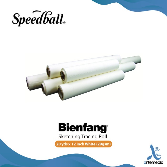 Bienfang White 20YDS x 12inch Sketching & Tracing Paper Roll Kertas