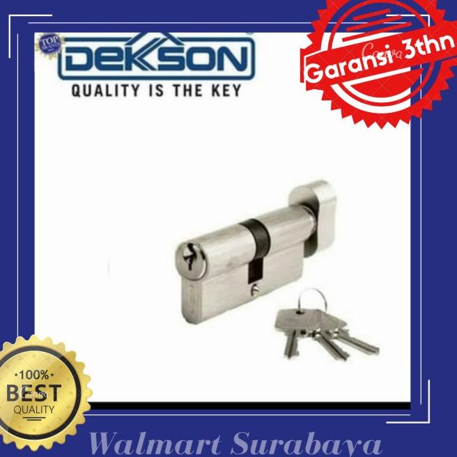 cylinder Dekkson TC DL 60mm knop kunci silinder dekson