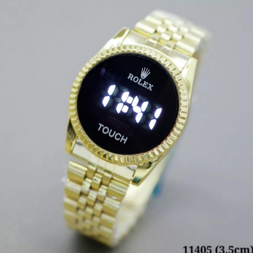 Jam Tangan Digital Wanita | Fhasion Wanita Rolx Rantai / UNISEX