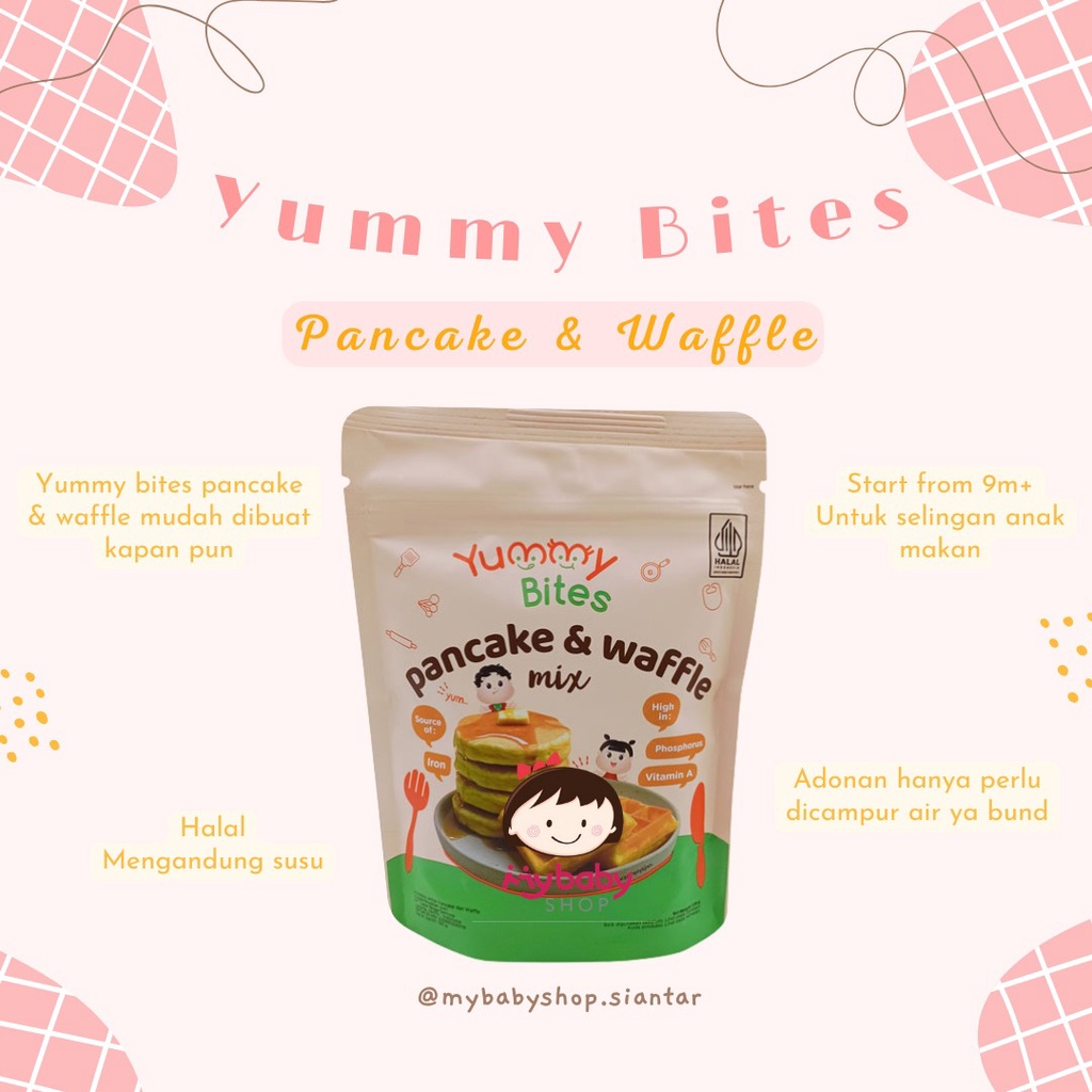 Jual Yummy Bites Pancake & Waffle / yummybites / pancake waffle