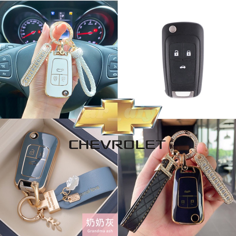 Casing Kunci Mobil Model Flip Bahan TPU Untuk Chevrolet Covoz Cruze Chevrolet Cruze Aveo Trax Sail Malibu Captiva Opel Vx