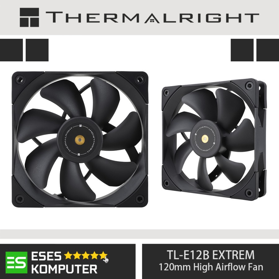 Fan THERMALRIGHT TL-E12B EXTREM PWM | 120mm High Airflow Fan