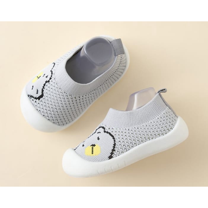 Sepatu Bayi Anak/ Sepatu Sneaker Anak Rajut/ Sepatu Anak Slip On SP5 LYME/ Sepatu Anak IMPORT