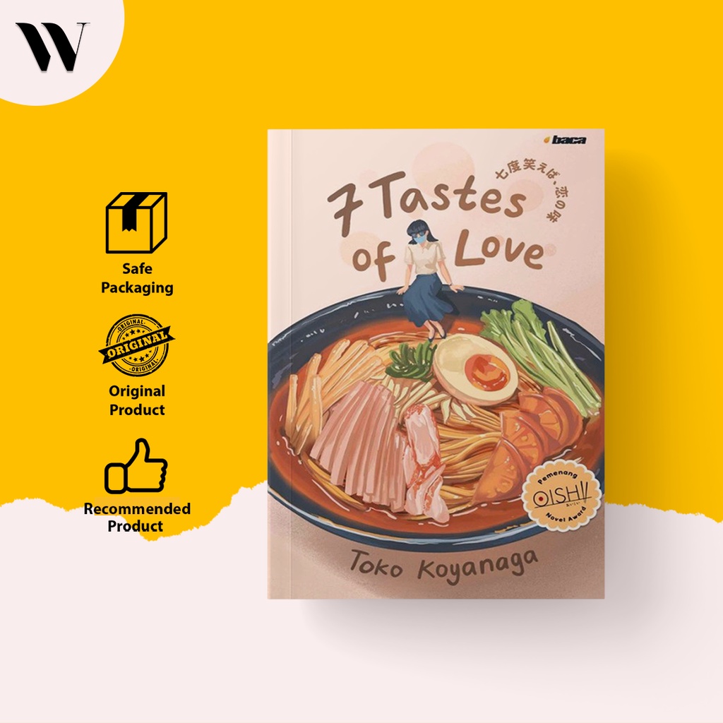 Novel "7 Tastes of Love" by Toko Koyanaga terbaik terlaris baru original terbaru terpopuler