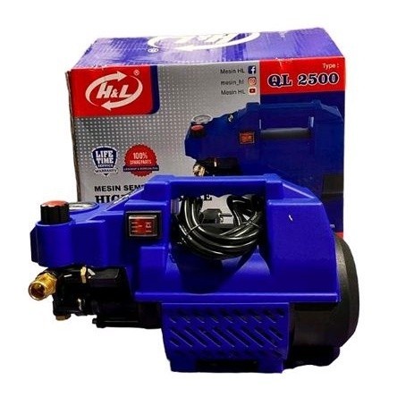 QL2500 JET CLEANER 150 bar HL pressure Control Mesin Cuci Ac motor mob