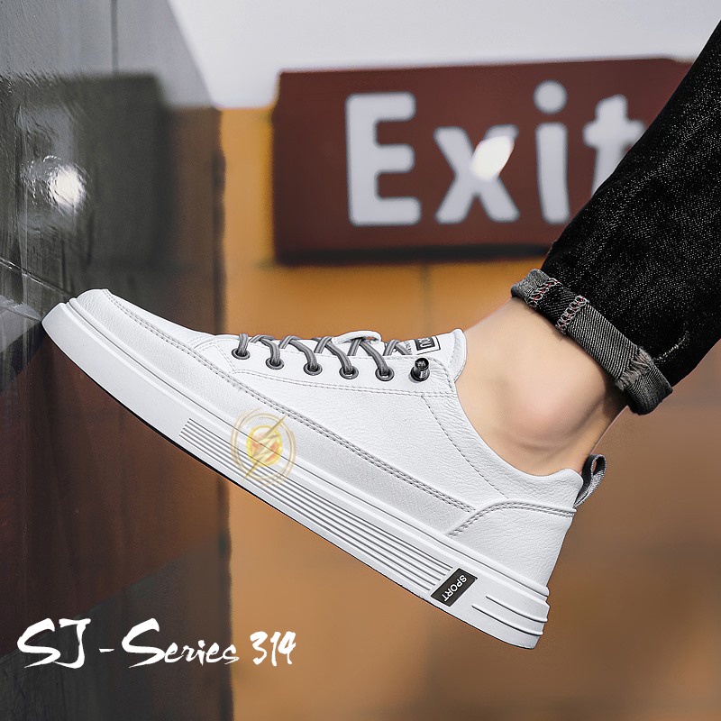 [OOS] Sepatu Sneakers Pria Casual Formal Non Formal Tampilan Kece Kualitas Import Premium -314