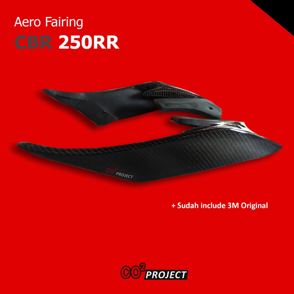 Aero Fairing CBR250RR - Aero Wingside CBR250RR - Aero Fairing Carbon CBR250RR
