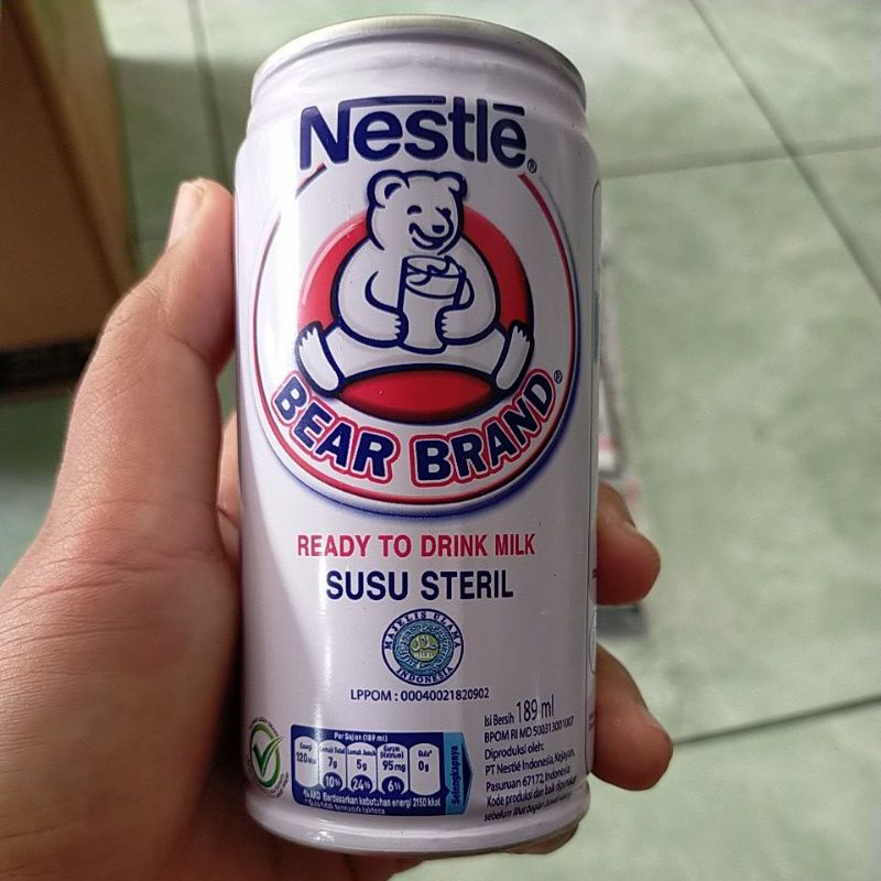 

susu bear brand 189ml
