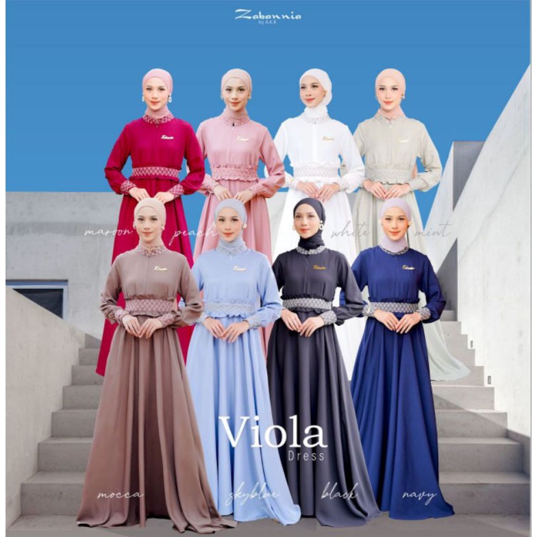 VIOLA DRESS BY ZABANNIA