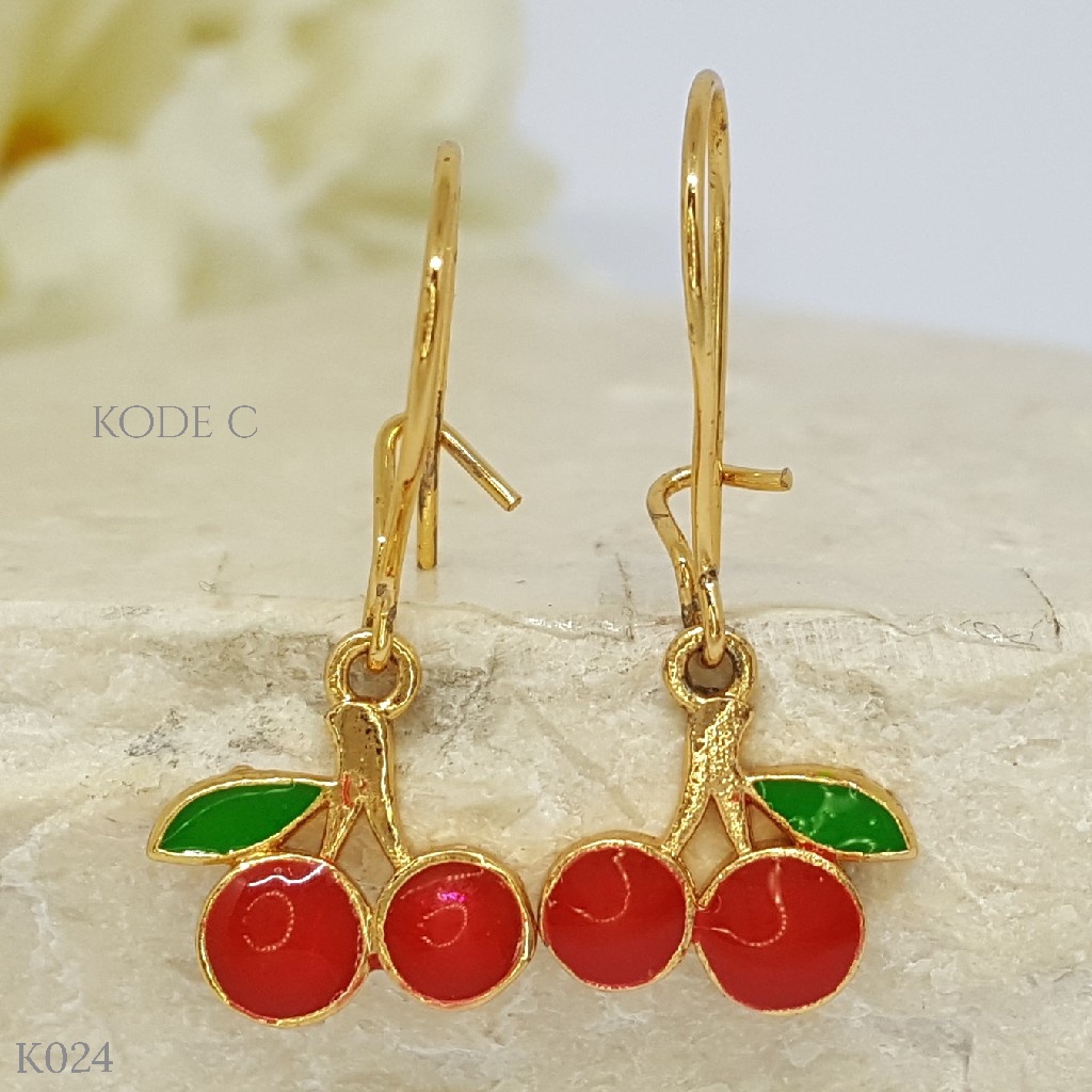 PGX Anting Anak Xuping Aksesoris Perhiasan Lapis Emas Premium - K024