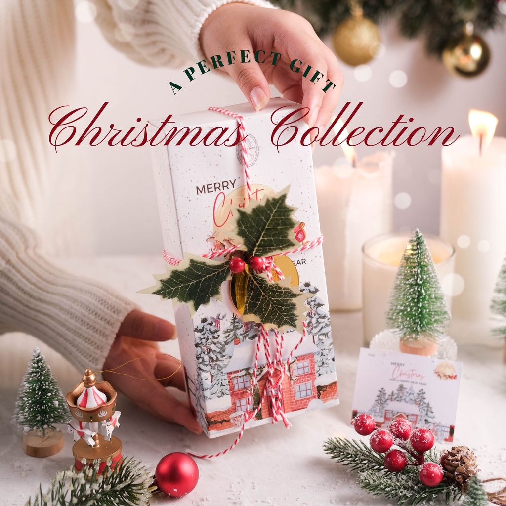 A Perfect Gift by Calirroe Secret | Christmas Hampers Gift | Kado Natal Parcel Tahun Baru | Sabun Na