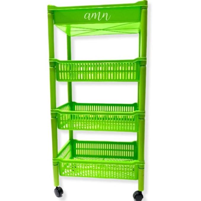 Rak Serbaguna Nampan / Rak Susun Plastik / Rak Salon / Rak Buku / Rak