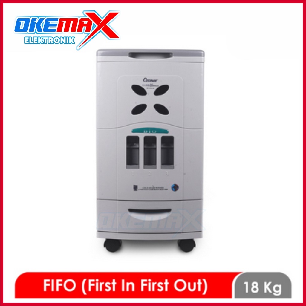 Cosmos Rice Box / Sarana Penyimpan Beras 18 Kg 18-Bio