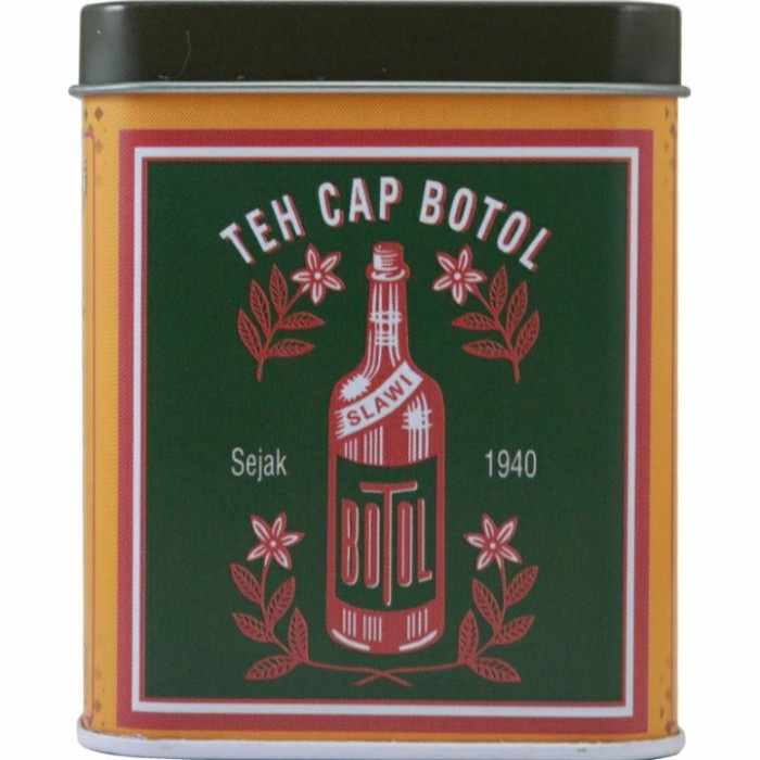 

TEH INDONESIA - TEH CAP BOTOL /KALENG 20TB PREMIUM JASMINE TEA