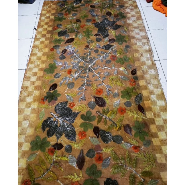 Kain Batik Ecoprint Kain Katun