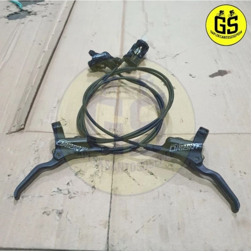 Brake Set Tektro Orion 4P 4 Piston Rem Hidrolis Tektro