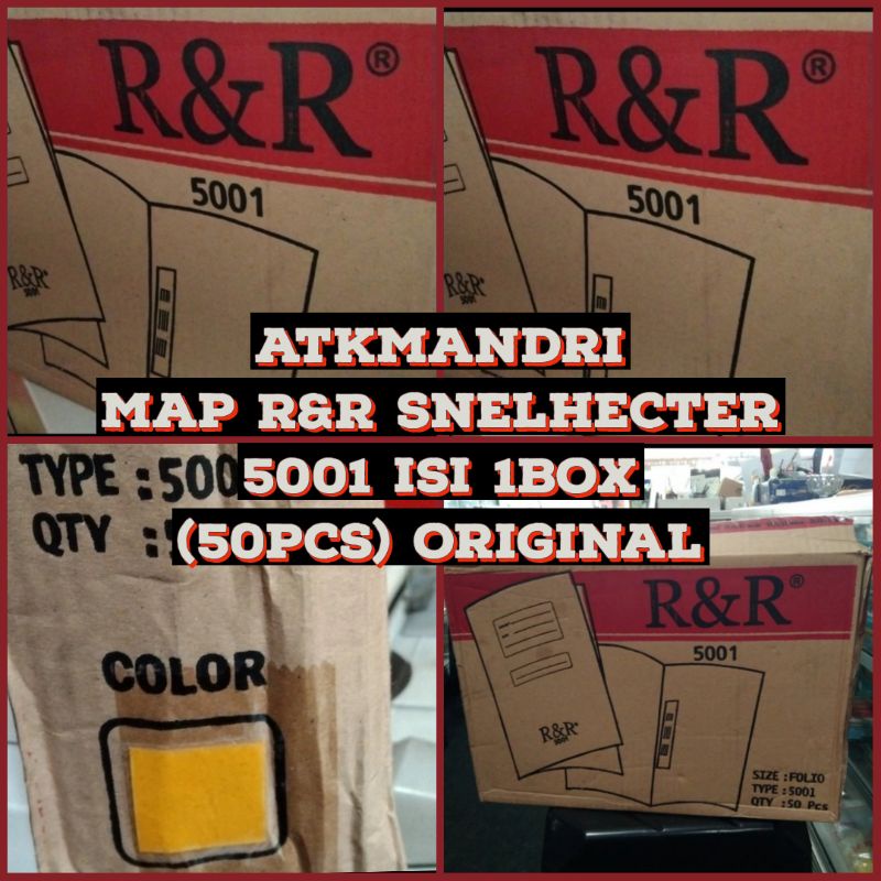 

MAP R&R SNELHECTER 5001 ISI 1BOX (50PCS) ORIGINAL NEW