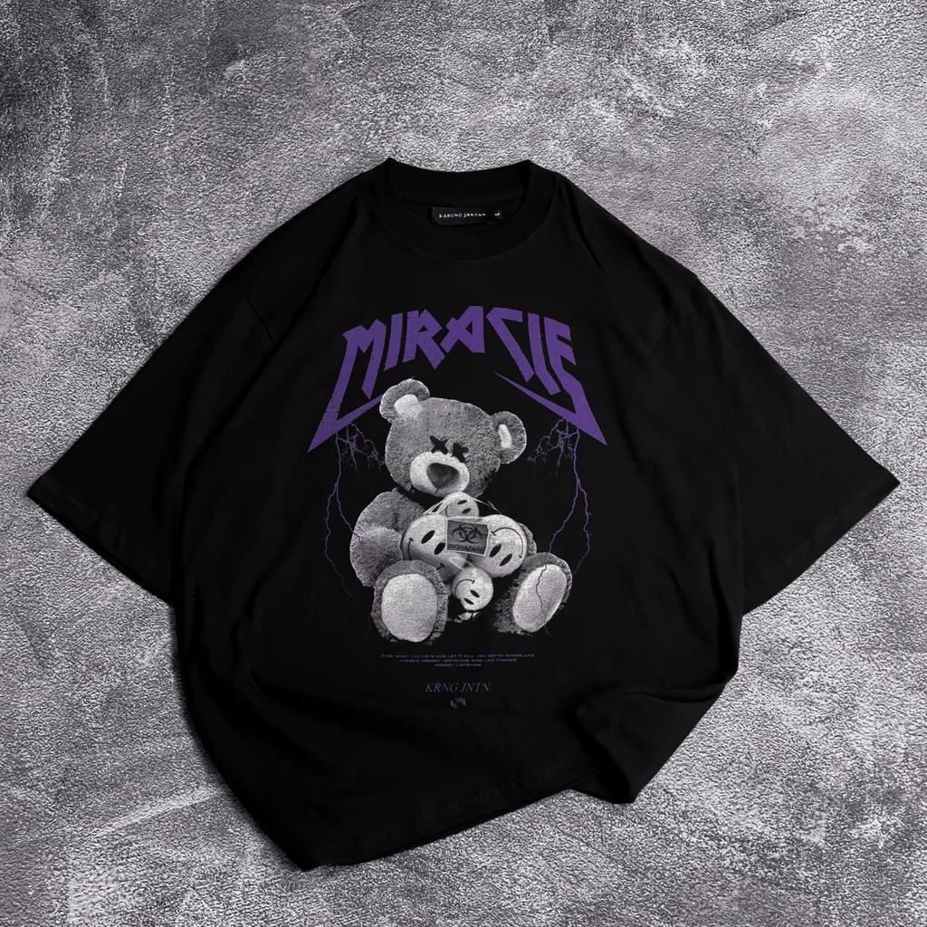 [Reguler] BAJU KAOS GRAPHIC / GRAPHIC T-SHIRT "biohazard"