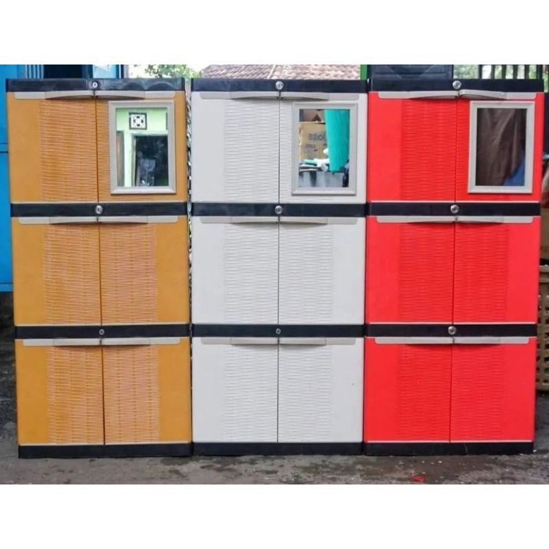 LEMARI AQUOSE 3 SUSUN