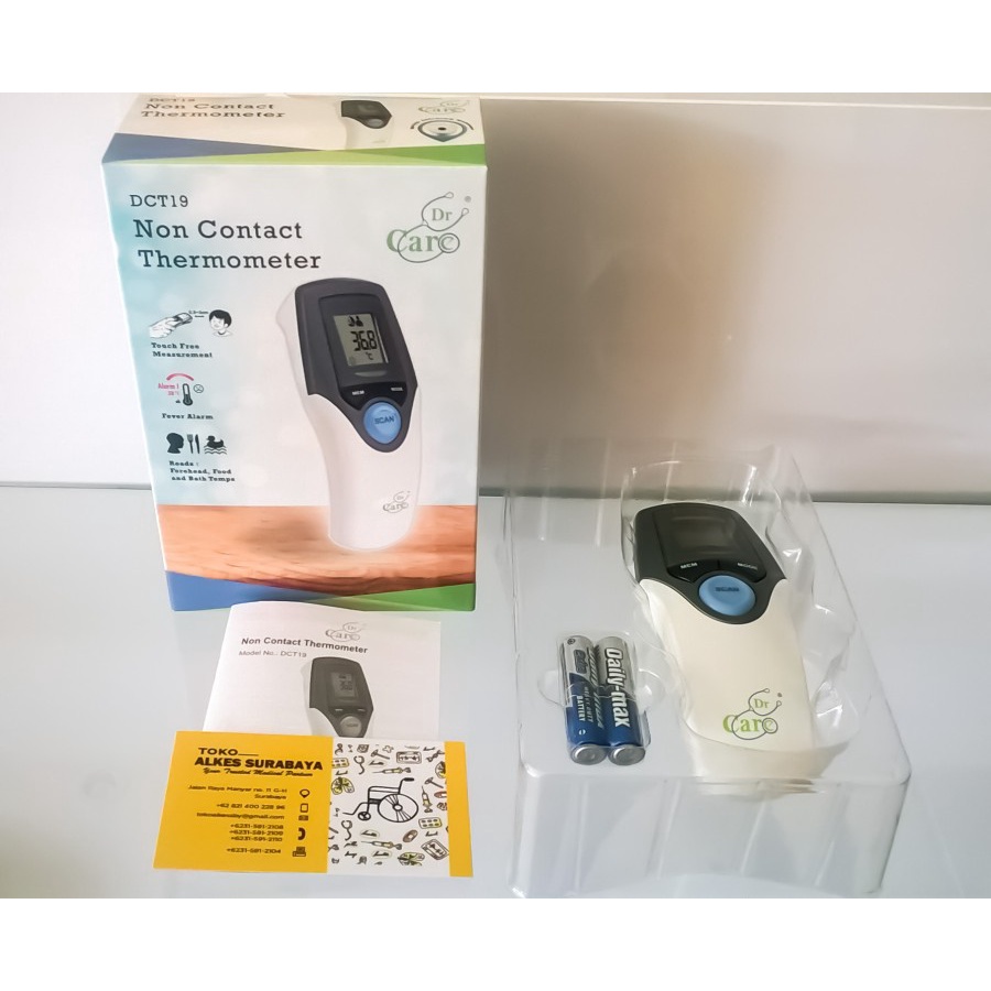 Thermometer Infrared Dr.Care DCT19 / termometer dahi digital