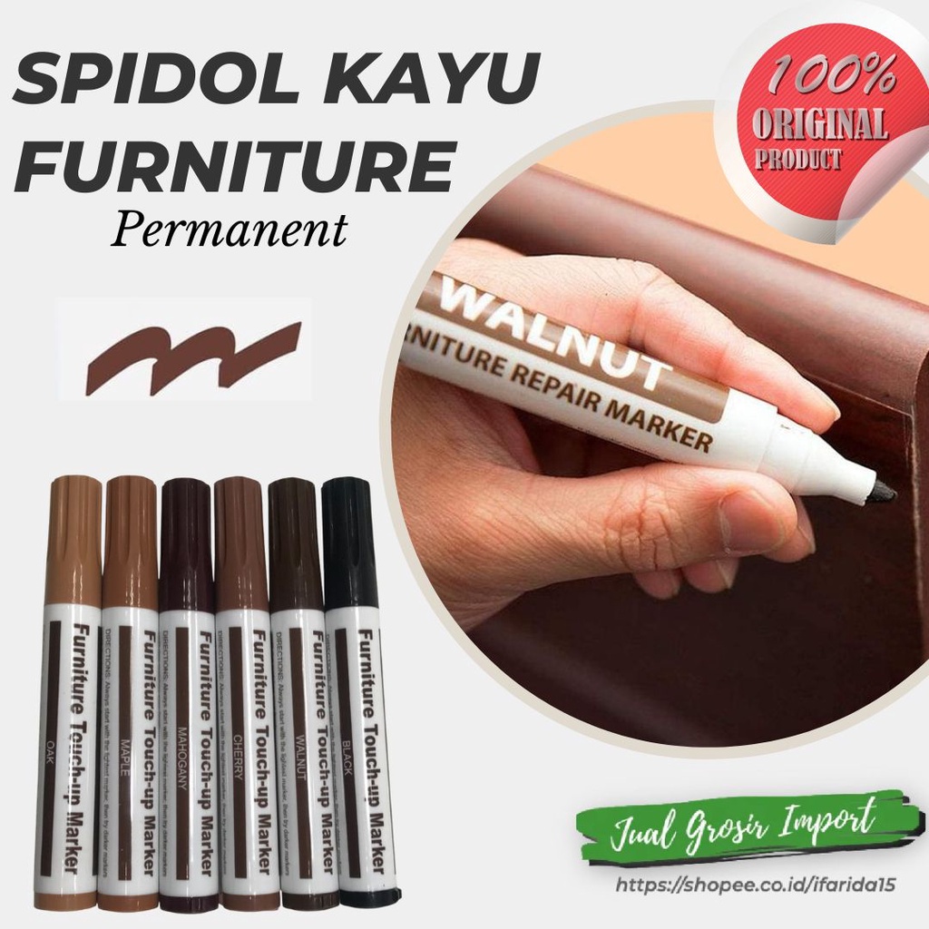 Penghilang Goresan Spidol Kayu  - FURNITURE TOUCH UP MARKER