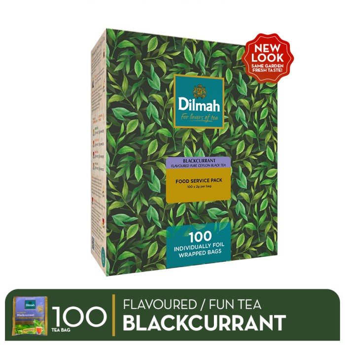 

DILMAH FOIL ENVELOPE BLACKCURRANT 100S - TEH CELUP