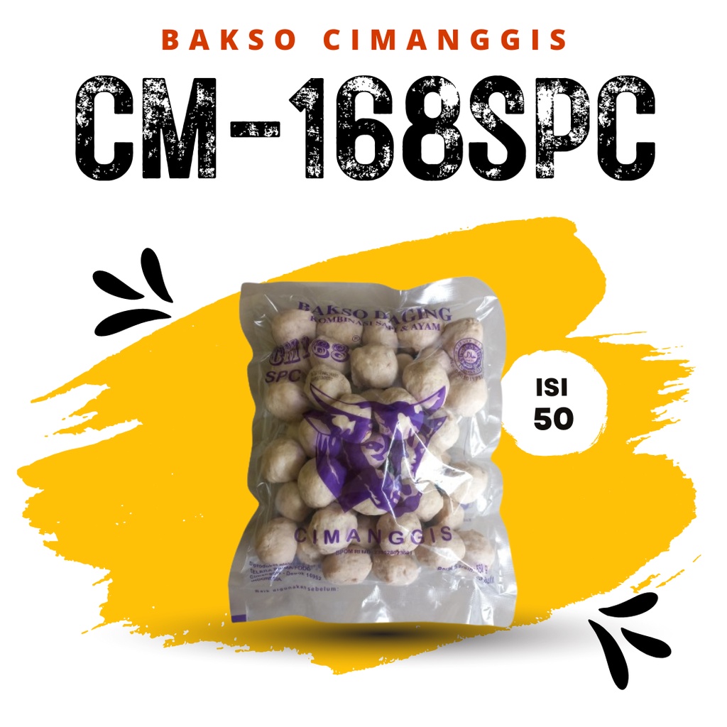 

Bakso CM 168spc, Cimanggis Isi 50