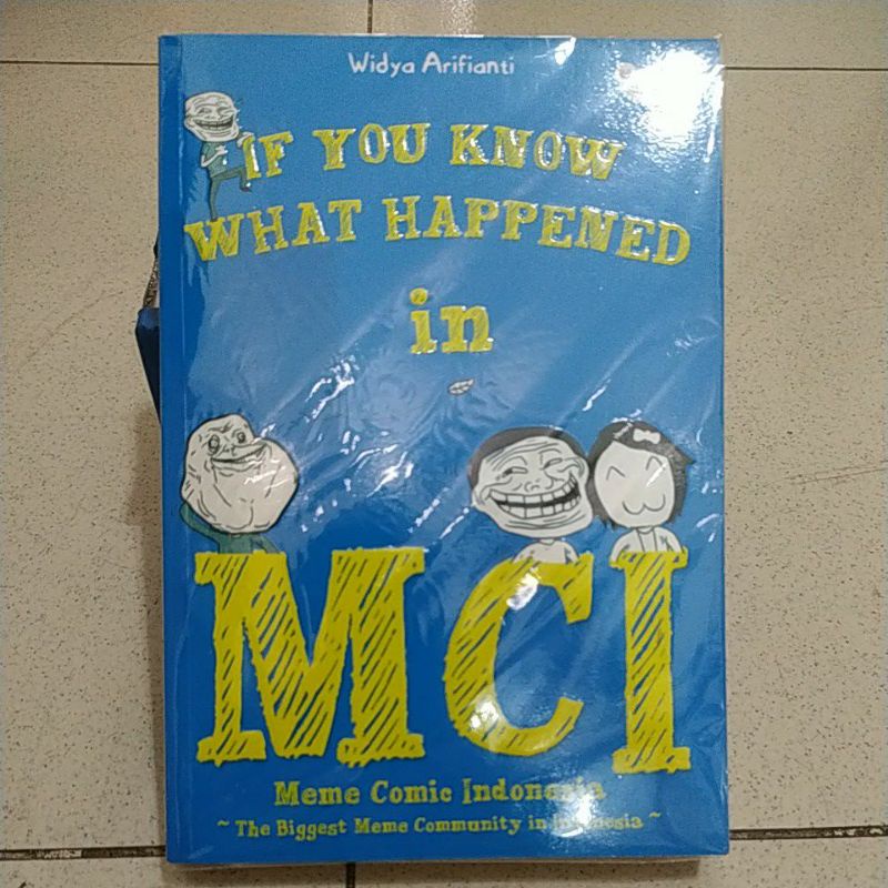ORI KOMIK BEKAS IF YOU KNOW WHAT HAPPINESS IN MCI