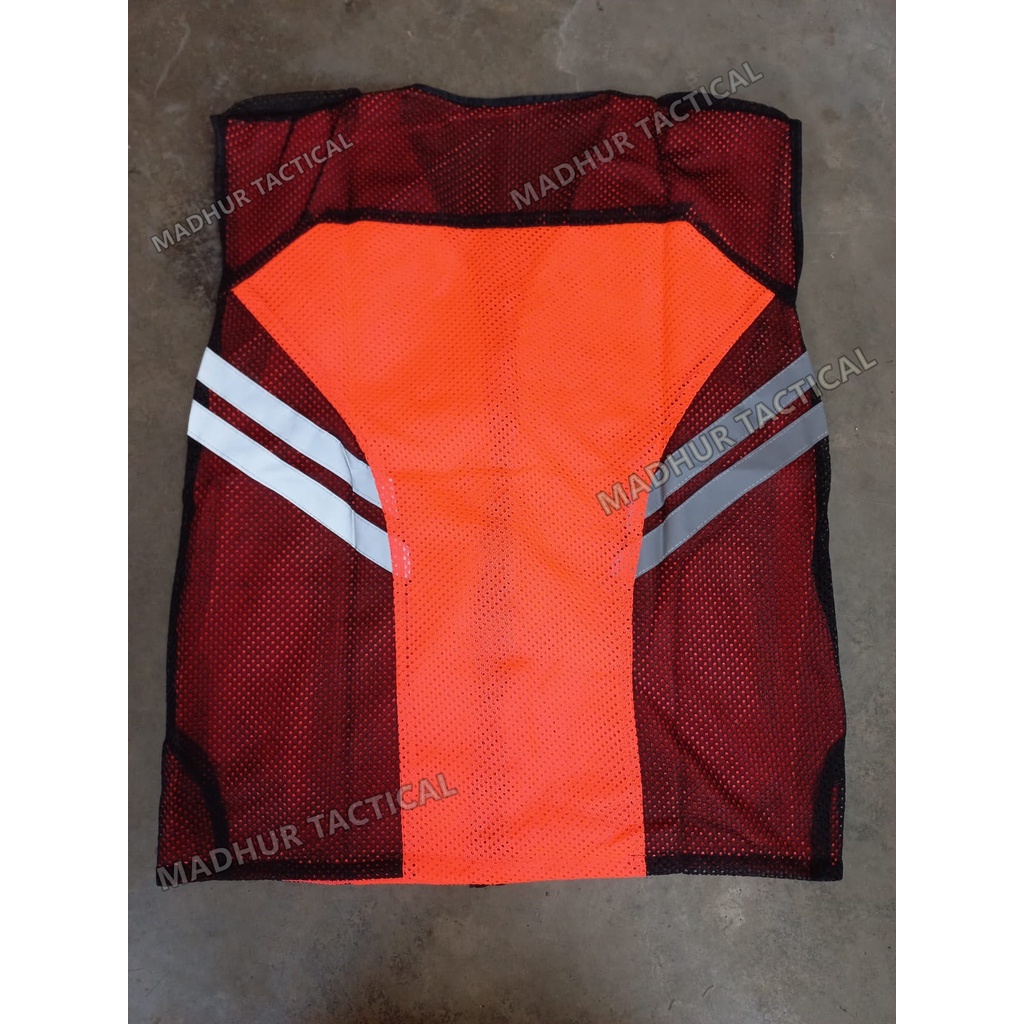 MT Rompi Safety Orange Rompi Proyek Touring