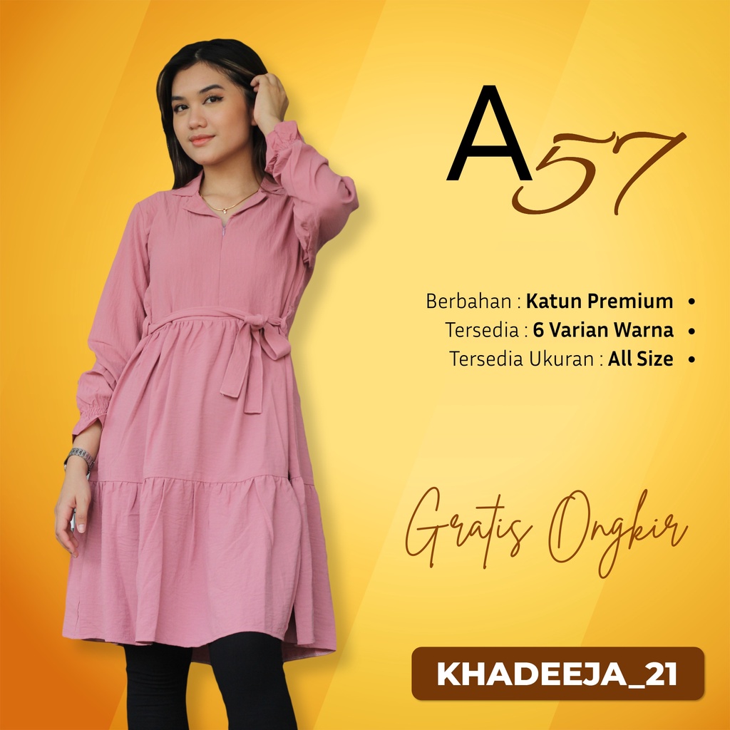 baju gamis hijab wanita kekinian