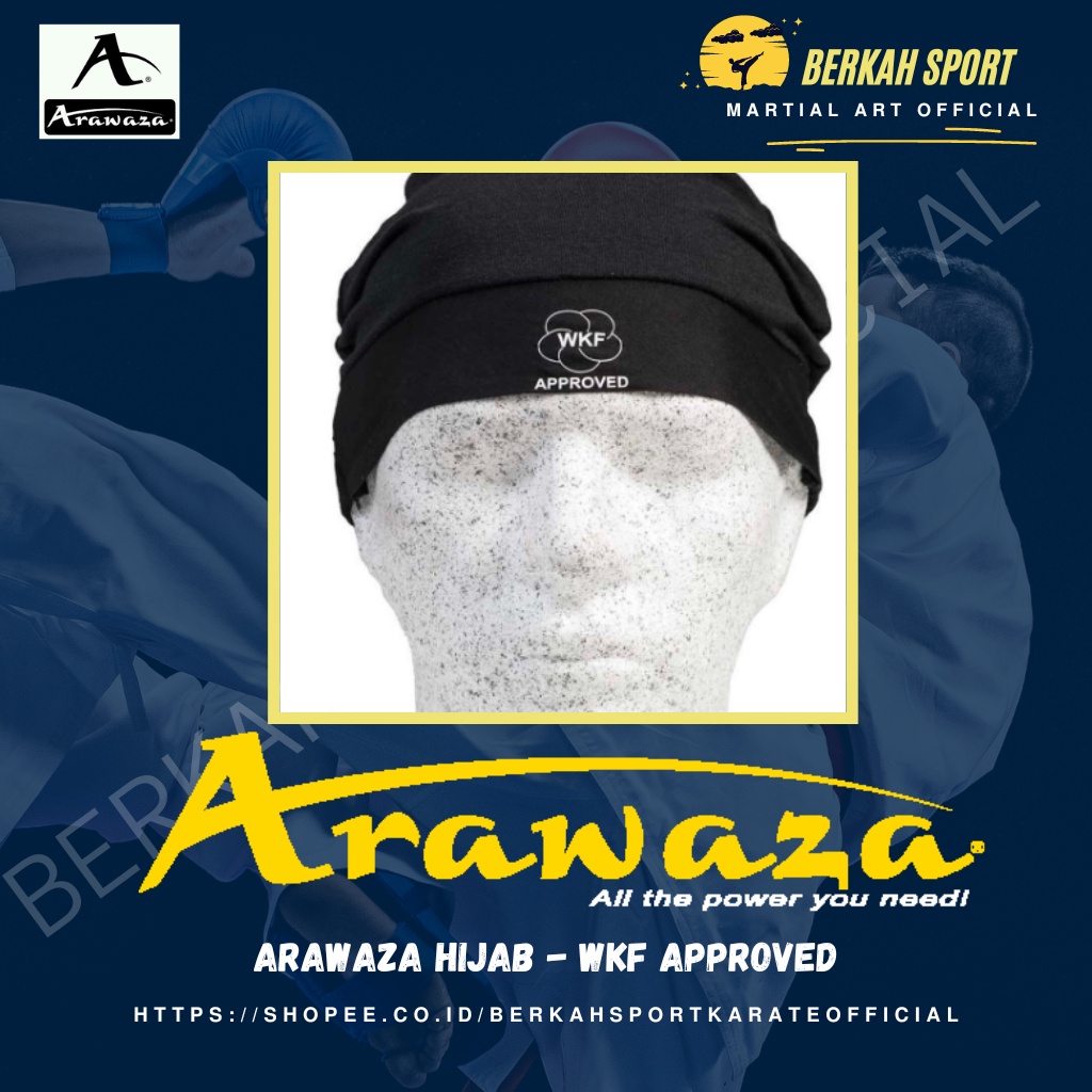 Arawaza Hijab - WKF approved